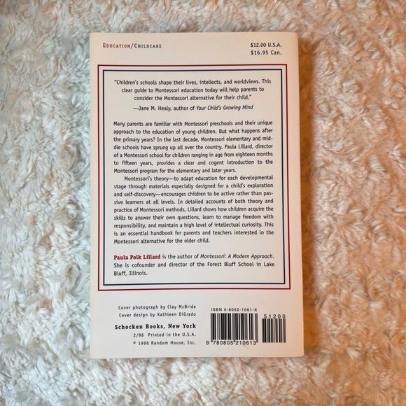 Montessori Today~Book by Paula Lillard - Picture 2 of 2